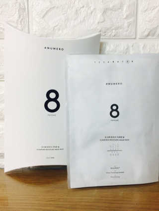 누메로 8 클리어링 모이스처 마스크팩 — 3.5점을 준 리뷰어가 2016년 12월 올린 사용 사진