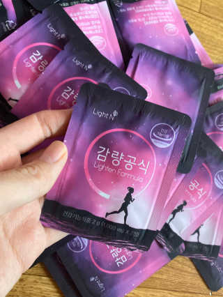 [감량공식] 다이어트 건강기능식품 — 4.5점을 준 리뷰어가 2019년 12월 올린 사용 사진
