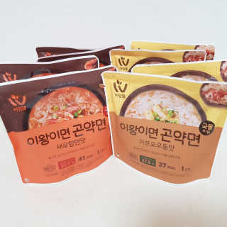 아임웰 이왕이면 곤약면 2종 — 4.5점을 준 리뷰어가 2019년 10월 올린 사용 사진