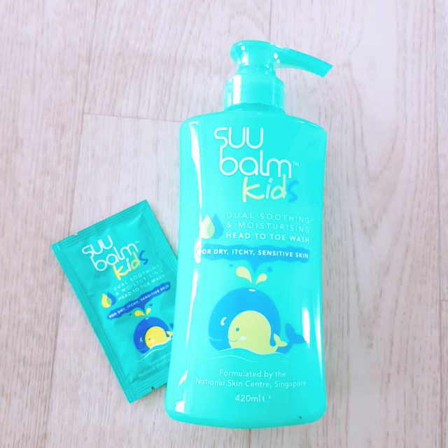 전연령_수밤키즈 헤드투토 바디워시 420ml 리뷰 사진