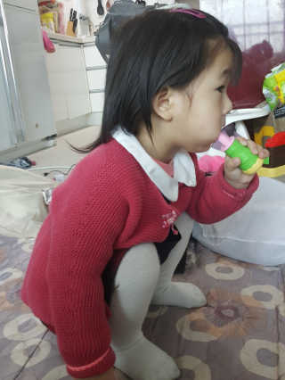 보솜이 액션핏 팬티형 — 4점을 준 리뷰어가 2019년 3월 올린 사용 사진