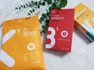 레인보우샵 올인원세탁세제,베이킹소다 스틱포6개입+세탁조클리너 — 5점을 준 리뷰어가 2018년 4월 올린 사용 사진