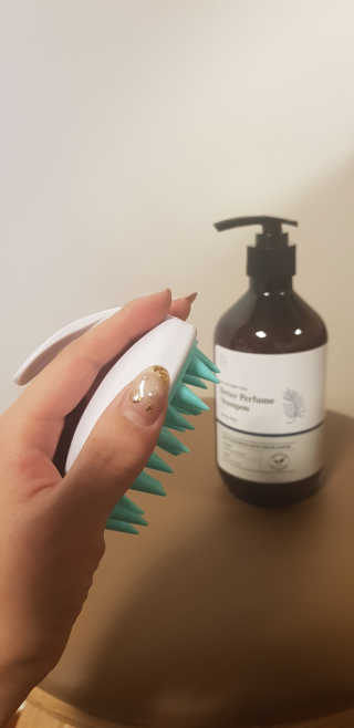 달리프 베러 퍼퓸 샴푸 1000ml 레이니데이 or 일랑로즈 — 5점을 준 리뷰어가 2019년 12월 올린 사용 사진
