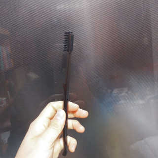 the naked object 디블랙 실리콘 잇몸 칫솔 — 4점을 준 리뷰어가 2020년 1월 올린 사용 사진