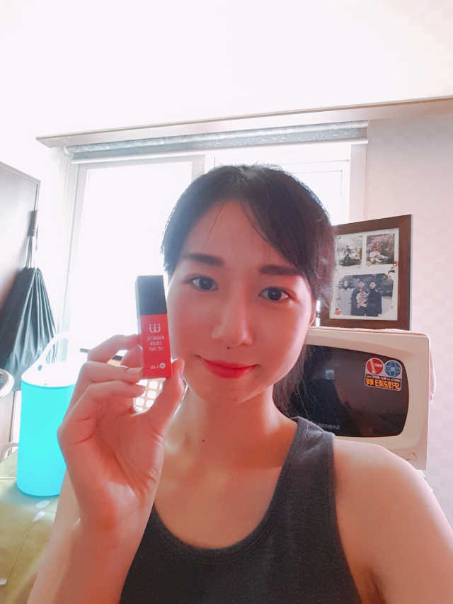 자석틴트 리뷰 사진