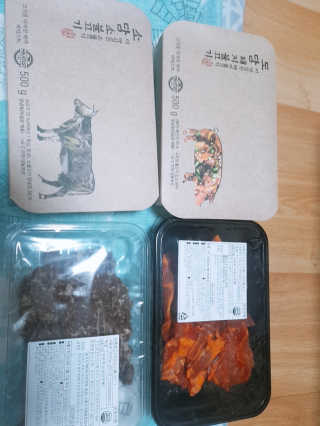 미티스트 더 맛있는 소담 소불고기 + 도담 돼지 불고기 — 5점을 준 리뷰어가 2019년 3월 올린 사용 사진