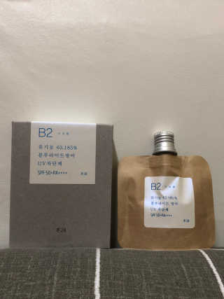 톤28 유기농 블루라이트 방어 UV 차단거리 지성용 B2 — 5점을 준 리뷰어가 2019년 5월 올린 사용 사진