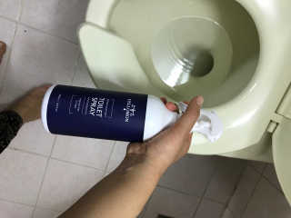 셀로몬 토일렛 스프레이 500ml — 4점을 준 리뷰어가 2018년 5월 올린 사용 사진