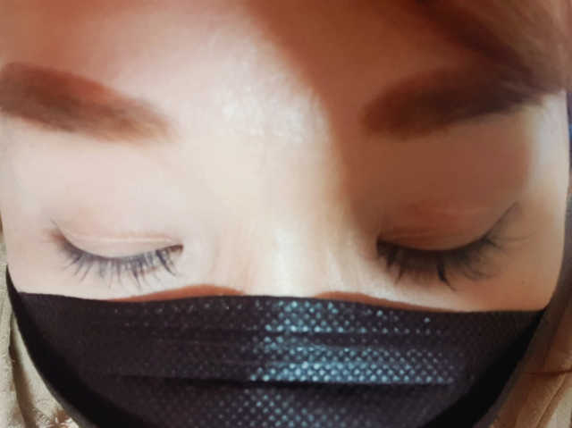 [라비르살롱] 속눈썹 연장 리뷰 사진