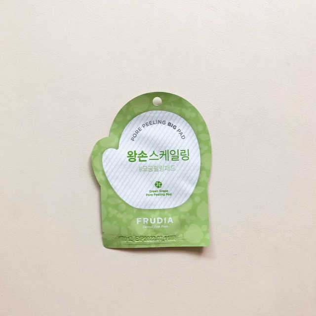 [후르디아] 청포도 매끈약산성 필링 패드_50매 세트 리뷰 사진