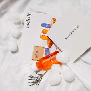 비건화장품 멜릭서 내 피부를 위한 비건케어, 멜릭서 비타민세럼 — 5점을 준 리뷰어가 2019년 3월 올린 사용 사진