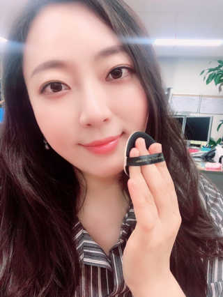 지고트 미네랄 UV 스네일 쿠션 리필포함 — 4.5점을 준 리뷰어가 2019년 7월 올린 사용 사진
