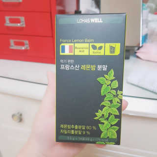 로하스웰 프랑스산 레몬밤 분말 — 4.67점을 준 리뷰어가 2018년 7월 올린 사용 사진