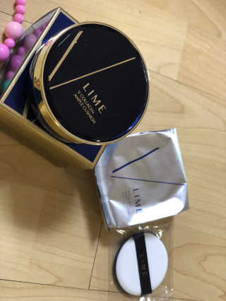 라임코스메틱 V 콜라겐 앰플 쿠션 — 4점을 준 리뷰어가 2019년 12월 올린 사용 사진