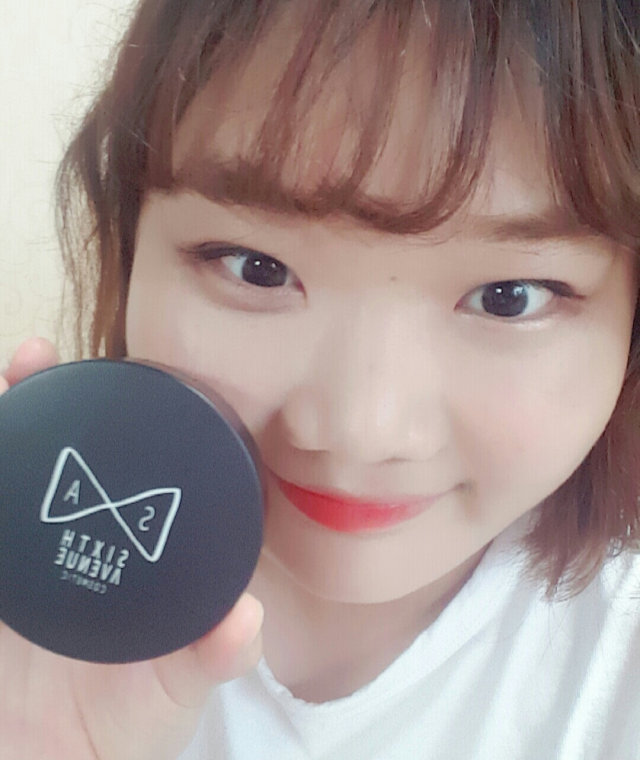 식스 에비뉴 미네랄 씨씨 쿠션 커버 리뷰 사진
