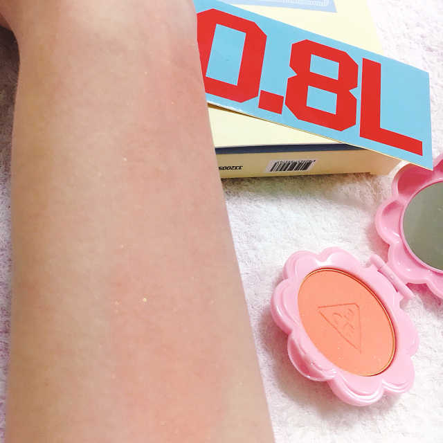 LOVE 3CE CHEEK MAKER #ORANGSH 리뷰 사진