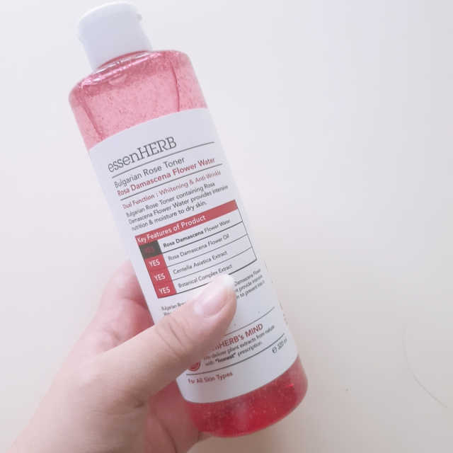 에센허브 불가리안로즈 토너 320ml 리뷰 사진