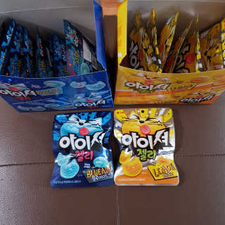 아이셔젤리 레몬맛, 아이셔젤리 블루에이드맛 — 5점을 준 리뷰어가 2019년 3월 올린 사용 사진