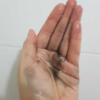 the naked object [탈모볼륨샴푸] 디블랙 팩 샴푸 — 5점을 준 리뷰어가 2019년 12월 올린 사용 사진