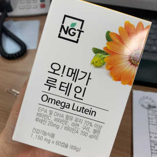 네츄럴굿띵스 오!메가루테인 60일분 — 3점을 준 리뷰어가 2019년 2월 올린 사용 사진