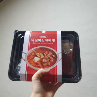 땡땡쿡 더실비김치찌개 2인분 710g 라면사리 포함 — 5점을 준 리뷰어가 2020년 1월 올린 사용 사진