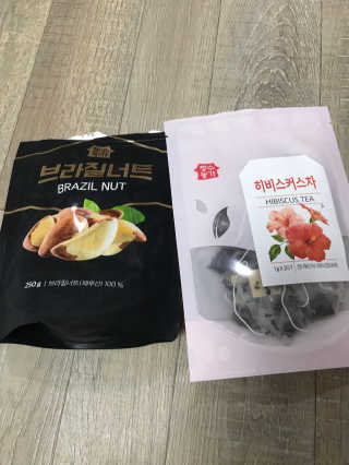 장수농가 브라질너트, 히비스커스 — 5점을 준 리뷰어가 2018년 7월 올린 사용 사진