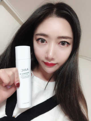 AHC 에이 에이치 씨 미니멀 10 워터리 에센스 — 4.5점을 준 리뷰어가 2018년 12월 올린 사용 사진