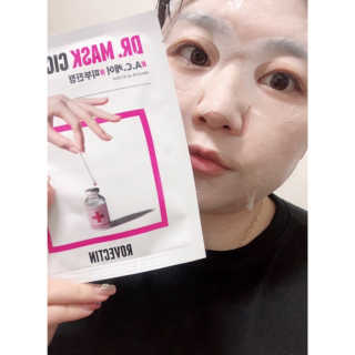 로벡틴 닥터 마스크 시카 — 5점을 준 리뷰어가 2019년 10월 올린 사용 사진