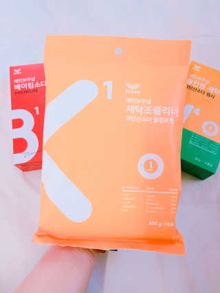 레인보우샵 올인원세탁세제,베이킹소다 스틱포6개입+세탁조클리너 — 4.17점을 준 리뷰어가 2018년 4월 올린 사용 사진