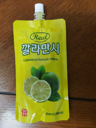 장수농가 리얼깔라만시 — 4.17점을 준 리뷰어가 2018년 4월 올린 사용 사진