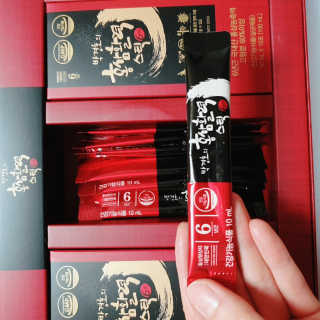 메이준뉴트리 박경호의 홍삼활력스틱 10ml x 30포 — 5점을 준 리뷰어가 2020년 2월 올린 사용 사진