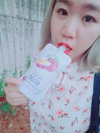 풀무원 프레시 워터젤리 — 5점을 준 리뷰어가 2018년 8월 올린 사용 사진