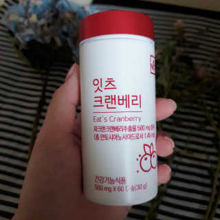 네츄럴굿띵스 잇츠 크랜베리 1병 30일분 — 5점을 준 리뷰어가 2019년 10월 올린 사용 사진