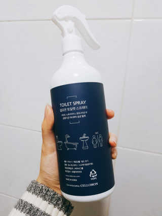 셀로몬 토일렛 스프레이 500ml — 5점을 준 리뷰어가 2018년 5월 올린 사용 사진