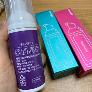 폼글 I foamgle [폼글] 거품가글 50ml 3종 - 민트, 라벤더, 라즈베리 — 5점을 준 리뷰어가 2019년 11월 올린 사용 사진