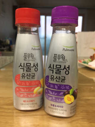 풀무원 식물성유산균 레드앤오메가 + 푸룬앤바이오 — 4.83점을 준 리뷰어가 2018년 11월 올린 사용 사진