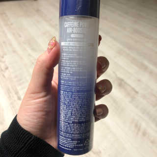 다슈코리아 다슈 볼륨 카페인 파워 에어부스터 120ml — 5점을 준 리뷰어가 2019년 10월 올린 사용 사진