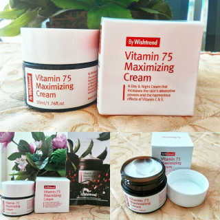바이 위시트랜드 VITAMIN 75 CREAM — 4점을 준 리뷰어가 2017년 4월 올린 사용 사진