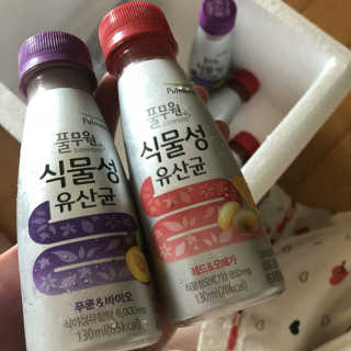 풀무원 식물성유산균 레드앤오메가 + 푸룬앤바이오 — 5점을 준 리뷰어가 2018년 11월 올린 사용 사진