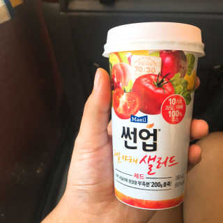 썬업 과일야채샐러드 레드 / 녹황 / 퍼플 — 5점을 준 리뷰어가 2017년 8월 올린 사용 사진