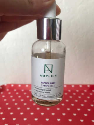 앰플엔 암 페트 펩티드 샷 AMPOULE — 5점을 준 리뷰어가 2019년 7월 올린 사용 사진