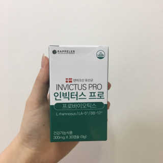 라플레 염창환 박사의 3세대 유산균, 인빅터스 프로 — 4점을 준 리뷰어가 2018년 12월 올린 사용 사진