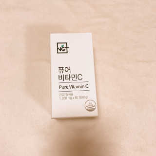 네츄럴굿띵스 퓨어 비타민C 30일분 — 5점을 준 리뷰어가 2018년 7월 올린 사용 사진
