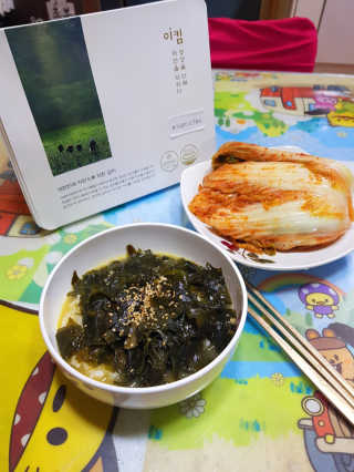 이킴 포기김치 — 5점을 준 리뷰어가 2019년 12월 올린 사용 사진