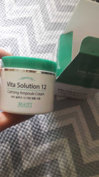 지고트 비타솔루션12 카밍 앰플 크림 100ml — 4점을 준 리뷰어가 2019년 6월 올린 사용 사진