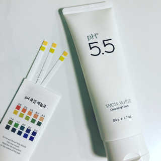 포므시 스노우화이트클렌징폼pH5.5 — 5점을 준 리뷰어가 2019년 6월 올린 사용 사진