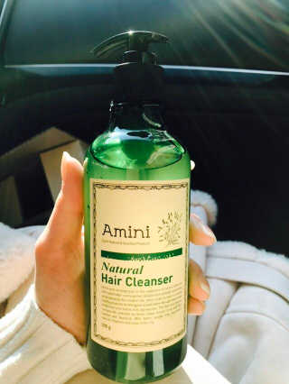 아미니 내추럴 헤어클렌저 — 3.5점을 준 리뷰어가 2017년 2월 올린 사용 사진