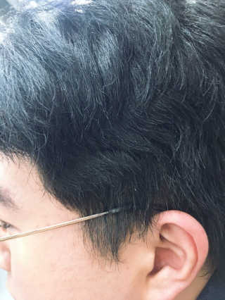 다슈코리아 다슈 포 맨 프리미엄 울트라 본드 젤 다운펌 — 4점을 준 리뷰어가 2019년 3월 올린 사용 사진