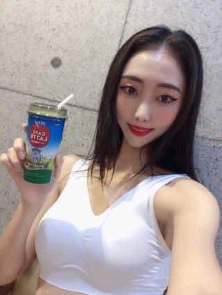 마이카페라떼 말차 아몬드브리즈 7개입 — 5점을 준 리뷰어가 2019년 11월 올린 사용 사진