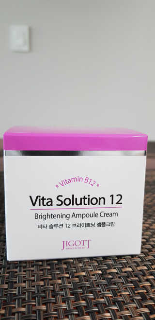 지고트 비타솔루션12 브라이트닝 앰플 크림 100ml — 4점을 준 리뷰어가 2019년 8월 올린 사용 사진